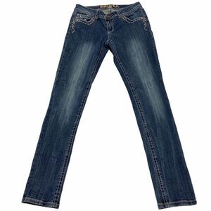 GRACE in LA Embellished Skinny Jeans sz 11
